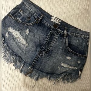 Women’s One Teaspoon Denim skirt